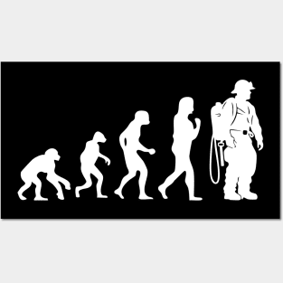 Firefighter Evolution Fire Department Posters and Art